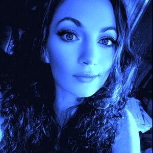 Blue Filtered Portrait